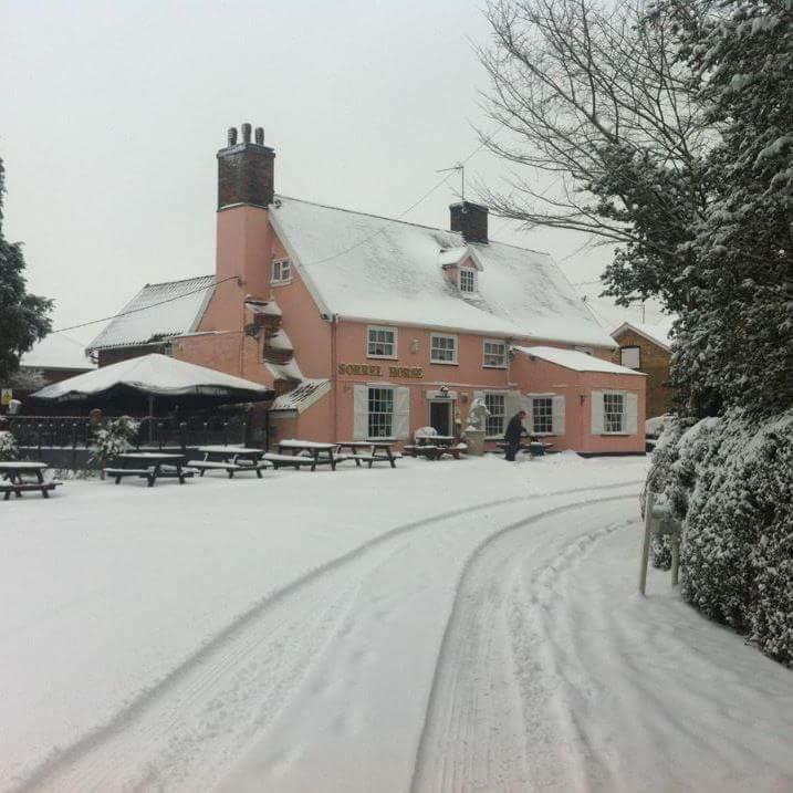 Sorrel Horse Inn Ipswich Exterior foto